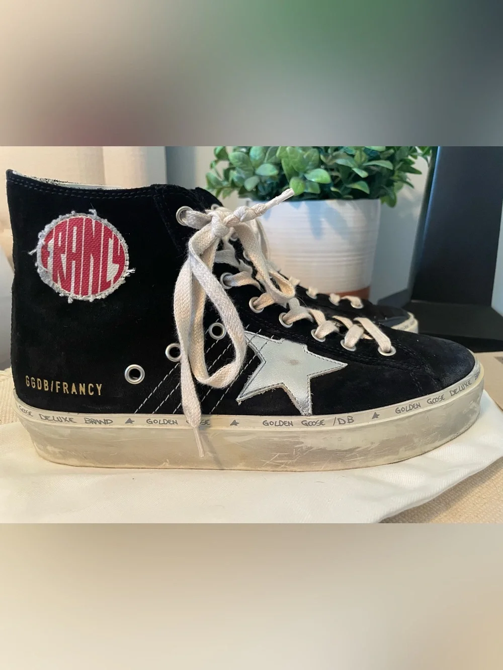 Golden Goose Francy sneakers black size 39